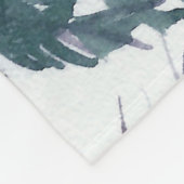 おじいちゃんの孫のヴィンテージレッドトラックドッグ フリースブランケット (角)