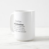 おじいちゃんの定義, おじいちゃん父の日 コーヒーマグカップ (正面左)