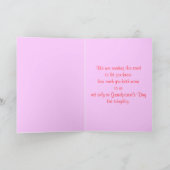 おじいちゃんの日が花にあいさつ カード (内部)