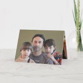 おじいちゃんの日カスタム写真 サンキューカード (裏面)