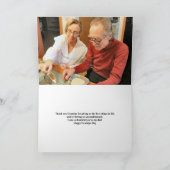 おじいちゃんの日カスタム写真 サンキューカード (内部)