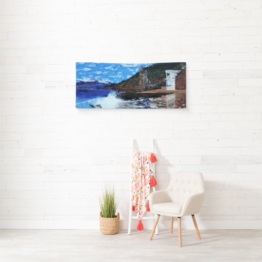 おじいちゃんの時間 横断幕 (インサイチュ)