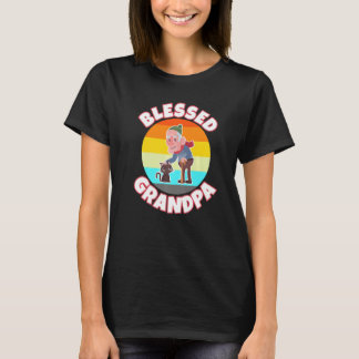 おじいちゃんの知恵と祝福のメッセージ Tシャツ