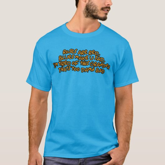 おじいちゃんの穴... Tシャツ (正面)