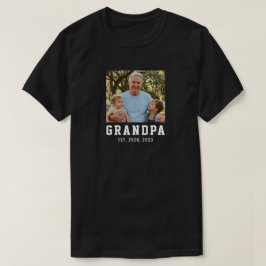 おじいちゃんの記念日フォトギフト Tシャツ