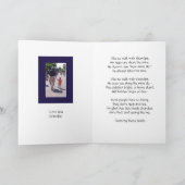 おじいちゃんの詩のグリーティングカード カード (内部)