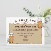 おじいちゃんの誕生日に冷たいビールを Skeleton A Cold One For The Old 招待状 (スタンド正面)