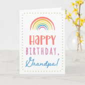 おじいちゃんの誕生日カード カード (黄色い花)