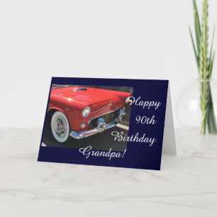 おじいちゃんの誕生日 – アンティーク車 カード