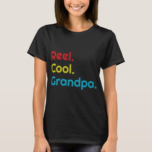 おじいちゃんの釣り Tシャツ (正面)