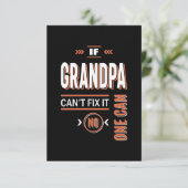 おじいちゃんはそれを直すことができない 出欠カード (スタンド正面)