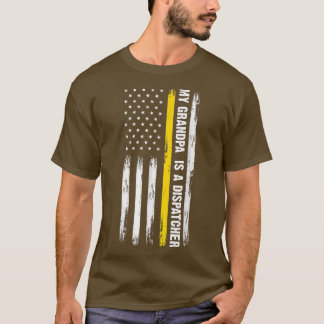 おじいちゃんはディスパッチャのおじいさんディスパットよ Tシャツ