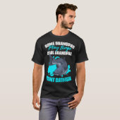 おじいちゃんはビンゴが好き ナマズ釣り 釣りガール Tシャツ (正面フル)