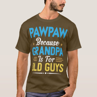 おじいちゃんは年老いた男のためだからメンズポーおもしろいパ Tシャツ
