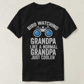 おじいちゃんは普通のおじいちゃんクールのような鳥は Tシャツ (デザイン正面)