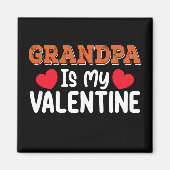 おじいちゃんは私のバレンタインデー家族の息子の娘 マグネット (正面)