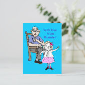 おじいちゃんは私を愛している ポストカード (スタンド正面)