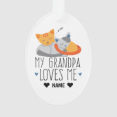 おじいちゃんは私を愛してる オーナメント (裏面)