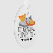 おじいちゃんは私を愛してる オーナメント (正面)