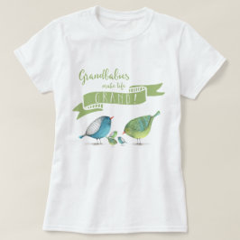 おじいちゃんは、人生を大鳥にする Tシャツ