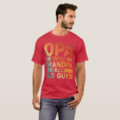おじいちゃんへの最高のOpaデザイン 孫や息子たちから Tシャツ (正面フル)
