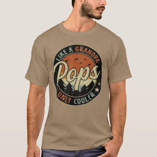 おじいちゃんみたいだけどよりクール ヴィンテージ レトロ お父さん Tシャツ