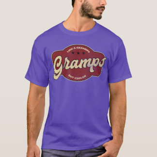 おじいちゃんみたいだけどクールな友達 Vintage Gramps Tシャツ