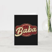 おじいちゃんみたいだけど、もっとかっこいい - ババ アラビア語 カード (正面)