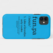 おじいちゃんみたいなファンパクールー Case-Mate iPhoneケース (裏面(横))