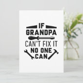 おじいちゃんもしは誰も修正できない サンキューカード (スタンド正面)