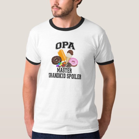 おじいちゃんをネタバレ Tシャツ (正面)