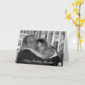 おじいちゃんを抱きしめて！ | カード (黄色い花)