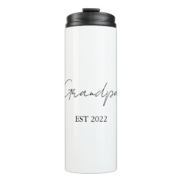 おじいちゃんエスト。[年] – 祖父カスタムへの贈り物 タンブラー