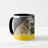 おじいちゃんカスタマイズの写真マグお父さんの日のマグカップ マグカップ (正面左)