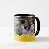 おじいちゃんカスタマイズの写真マグお父さんの日のマグカップ マグカップ (正面右)