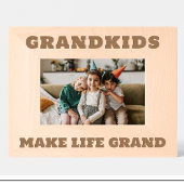 おじいちゃんカスタム両親の木製写真枠 レーザー彫刻フレーム