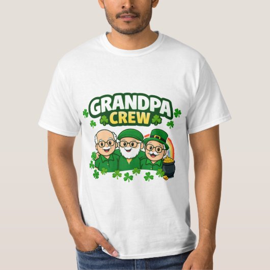 おじいちゃんクルー Tシャツ (正面)