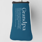 おじいちゃんグランド定義モダンおもしろい引用文 ゴルフヘッドカバー (回転90)