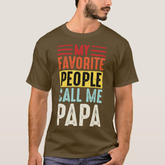 おじいちゃんシャツパお気に入りのパヴィントって呼ばれてるの Tシャツ