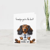 おじいちゃんハッピーお父さんの日 カード (正面)