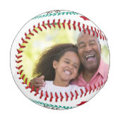 おじいちゃんパパのお父さんの日の贈り物写真野球 野球ボール (正面左)