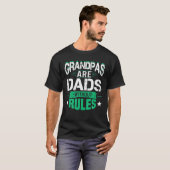 おじいちゃんパパはルールのない父の日贈り物 Tシャツ (正面フル)