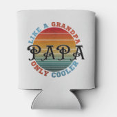 おじいちゃんパパみたいなクールの 缶クーラー (裏面)