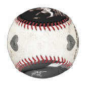 おじいちゃんベビーが妊娠の発表を明らかにする 野球ボール (裏面)