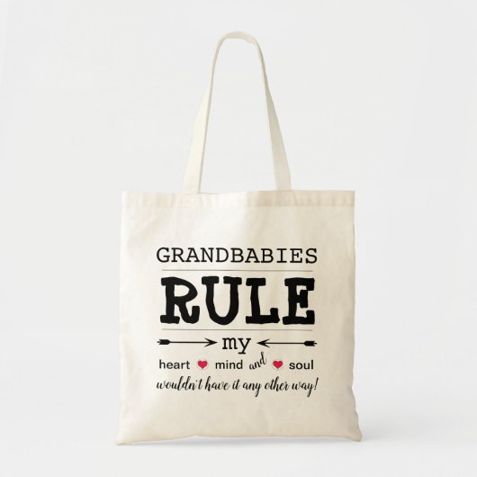 "おじいちゃんルール"予算トートバッグ トートバッグ (正面)