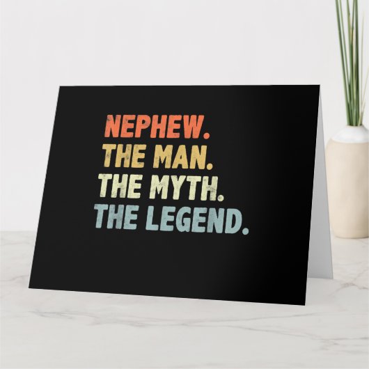 おじいちゃん伝説の男 ネプhew 父の日 カード (正面)