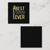 おじいちゃん名言 | 世界で最高のパパギター ノートカード (正面/裏面)