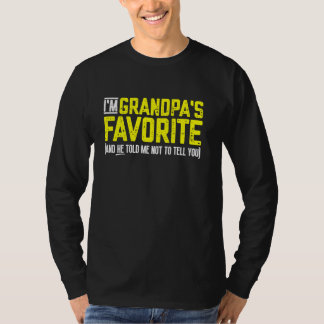 おじいちゃん大好きおバカな孫 Tシャツ