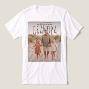 おじいちゃん大好きフォトポップTシャツ トライブレンドTシャツ