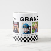 おじいちゃん大好き5枚の思い出 ジャンボコーヒーマグカップ (正面)